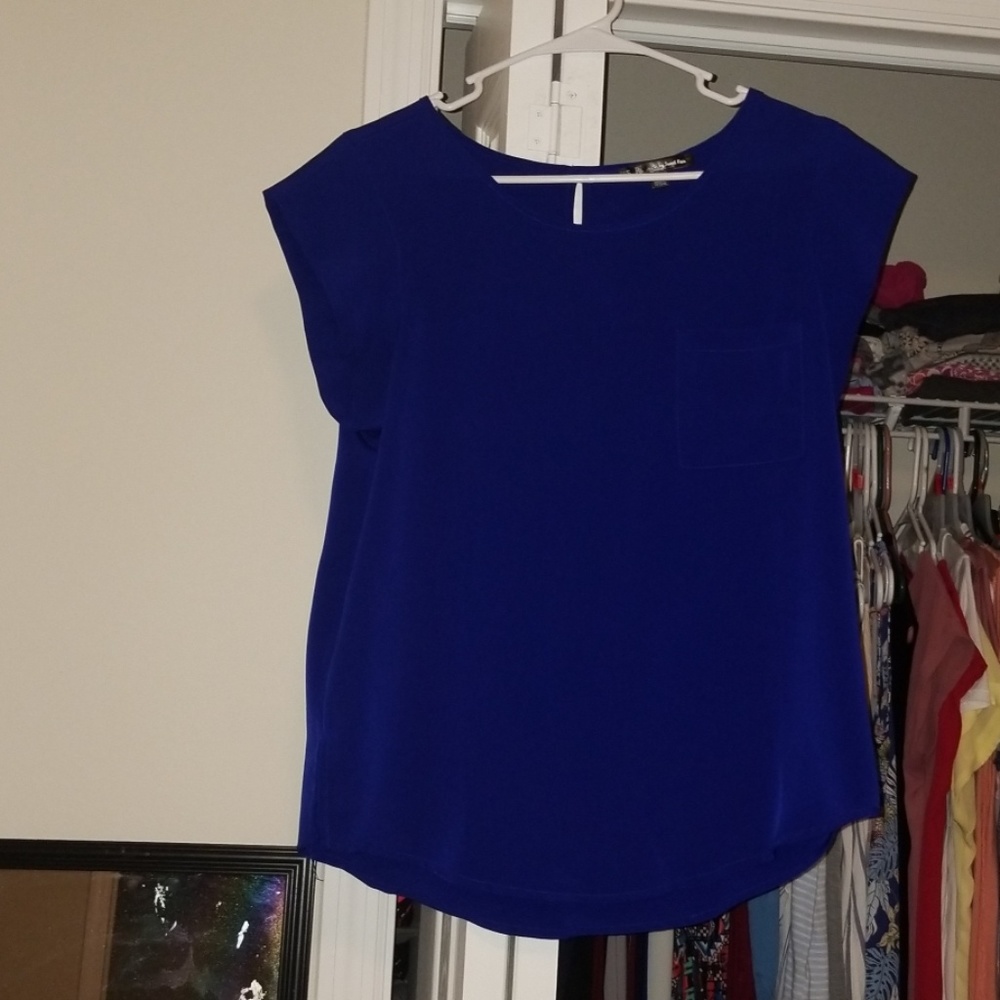 Blue blouse